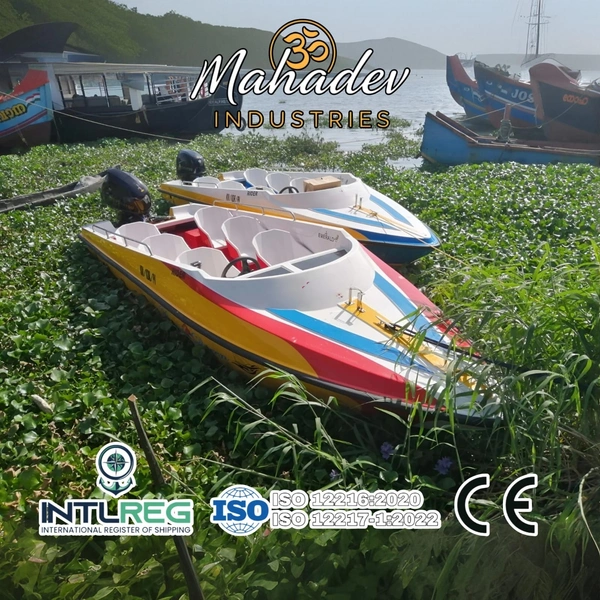 JOYASHREE BOATS SIX SEATER FRP SPEEDBOAT