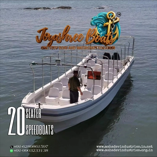 joyashree boats 20 seater speedboats
