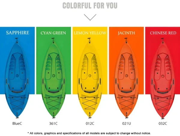 RECREATIONAL SINGLE SEATER KAYAK