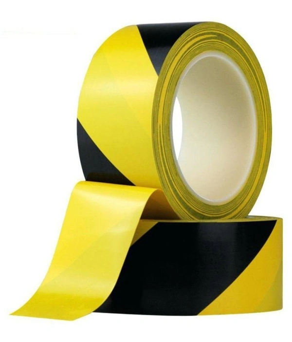 ZEBRA CROSSING FLOOR MARKING TAPE 2" 65 MTR