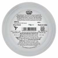 Cherry Blossom Wax Shoe Polish - Black - 15g
