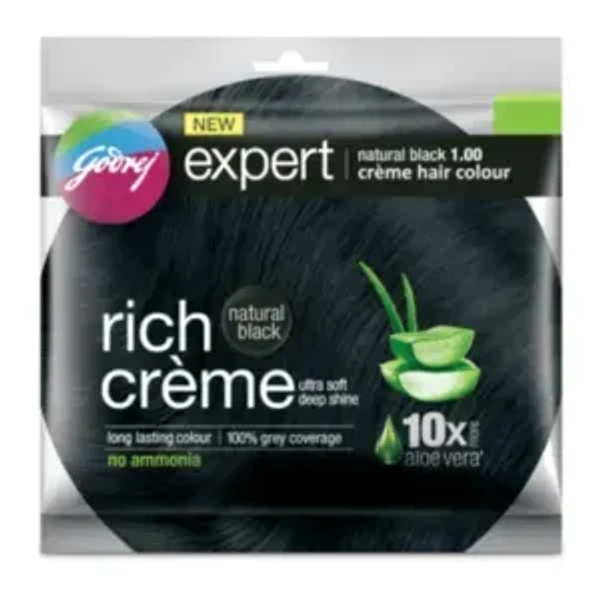 Expert Rich Cream Natural Black - 1.00