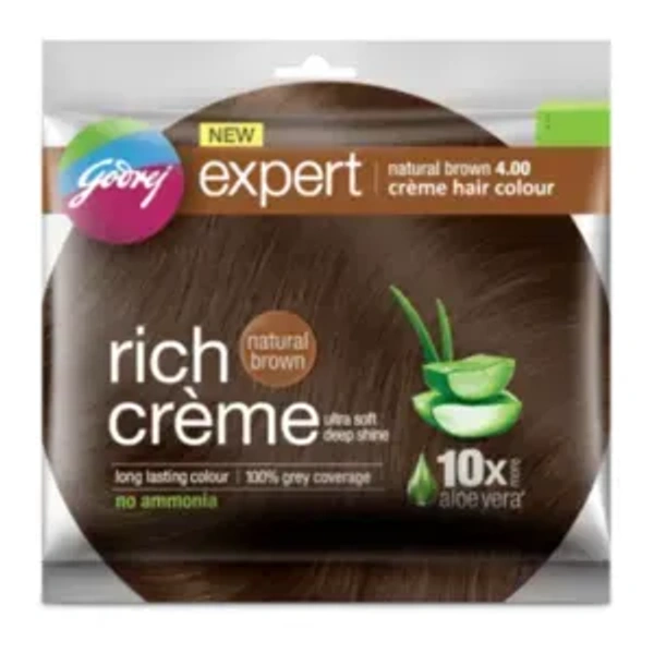 Expert Rich Cream Natural Brown - 4.00