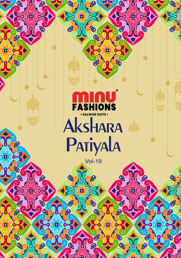 Minu Fashion AKSHARA PATIYALA VOL-19