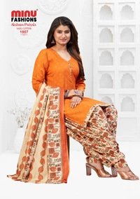 Minu Fashion AKSHARA PATIYALA VOL-19