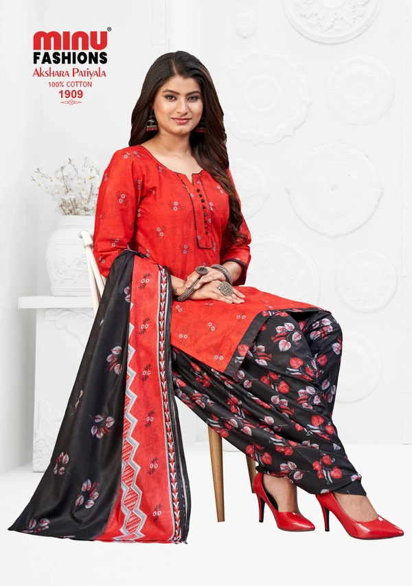 Minu Fashion AKSHARA PATIYALA VOL-19