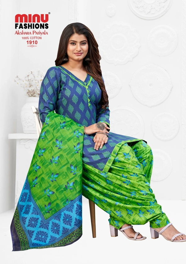 Minu Fashion AKSHARA PATIYALA VOL-19