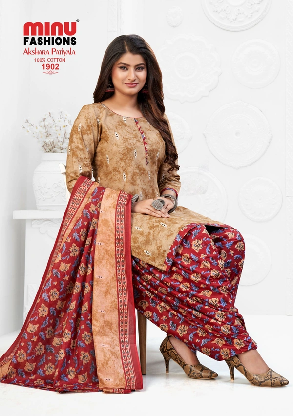 Minu Fashion AKSHARA PATIYALA VOL-19