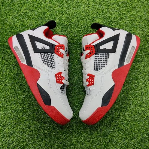 Retro 4 "Fire Red" - UK 6