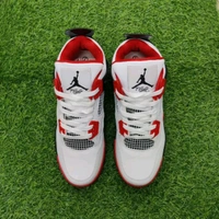 Retro 4 "Fire Red" - UK 6
