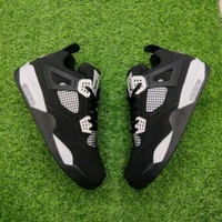 Retro 4 "Black White" - UK 8