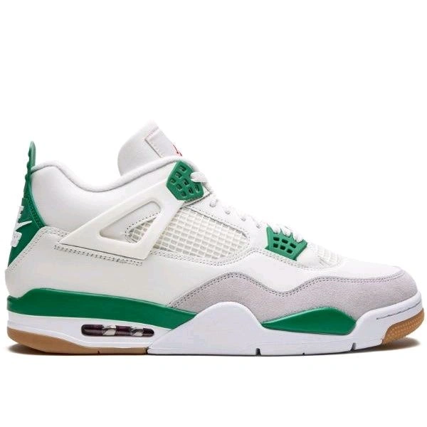 Retro 4 "White Green"