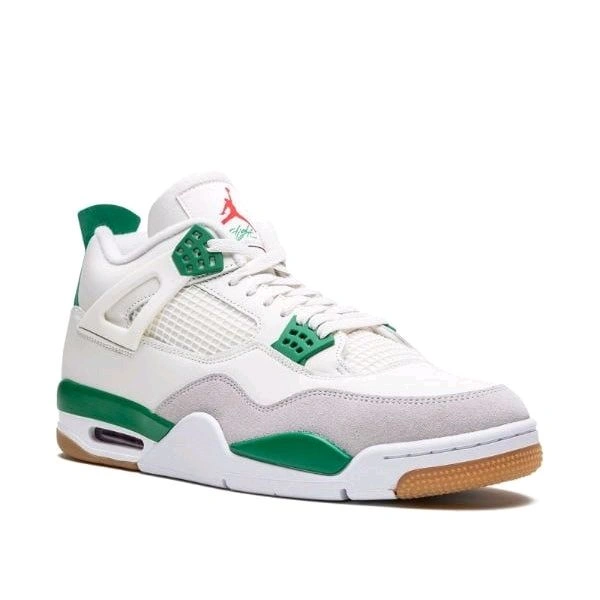 Retro 4 "White Green" - UK 6