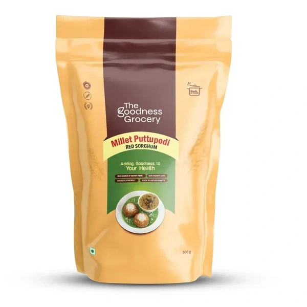 Red Sorghum Puttupodi (Red Jowar)-500g