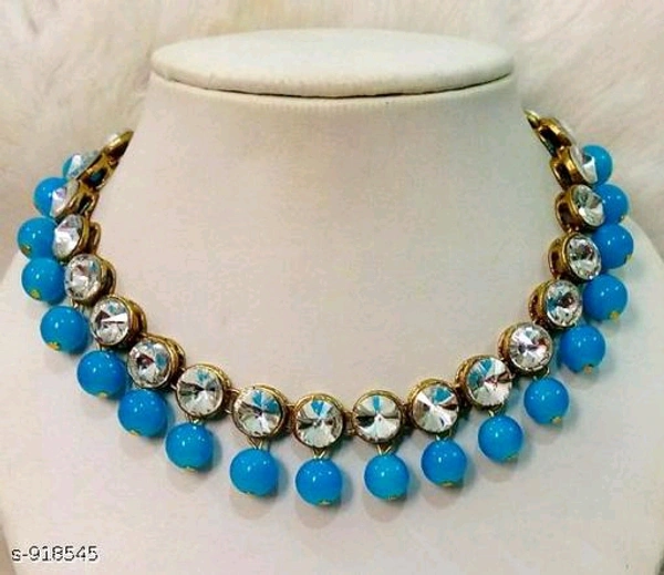 Jewellery Set  - Yellow, Alloy