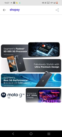 Motorola 5g Dolby 5G  - Sauvignon, No