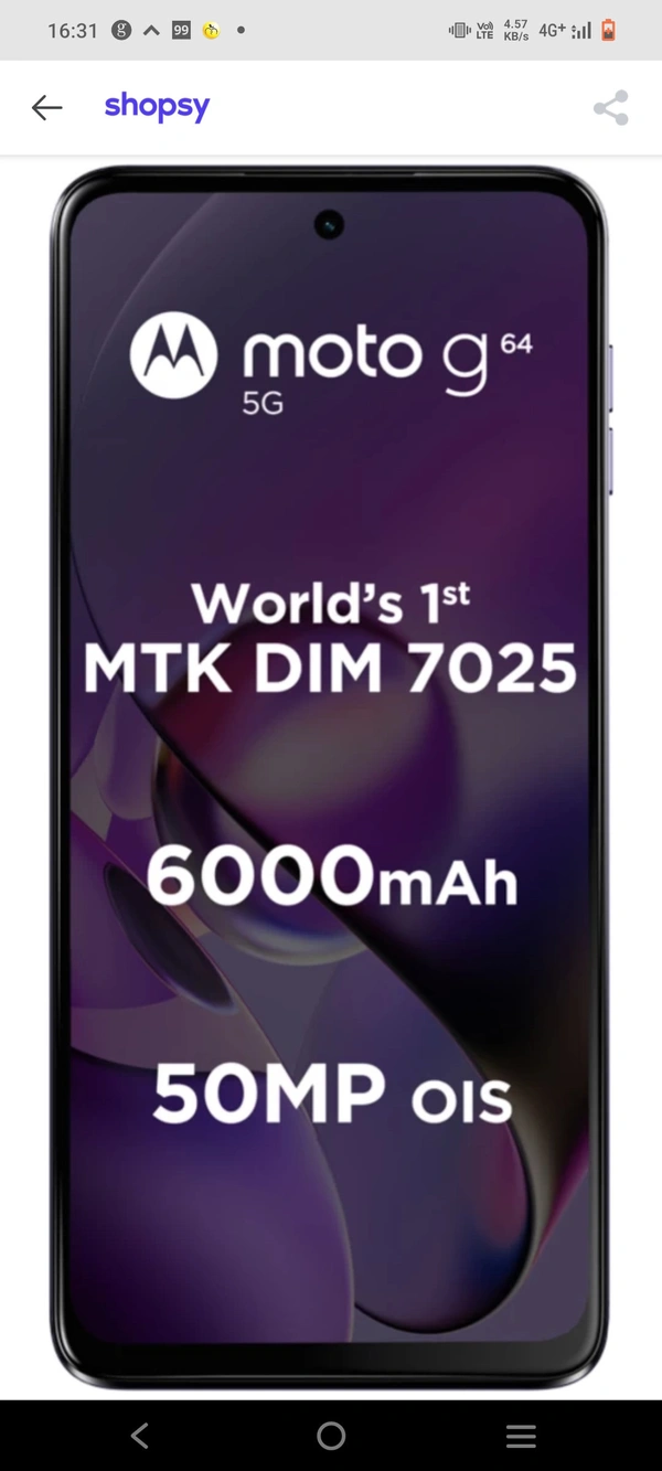 Motorola 5g Dolby 5G  - Cod Gray