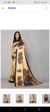 Artsilk  PRINTED MYSORE ART SILK - Lavender blush, All Size Available