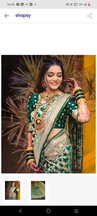 Banarasi Jacquard Sarees(Green) - Tutu, All