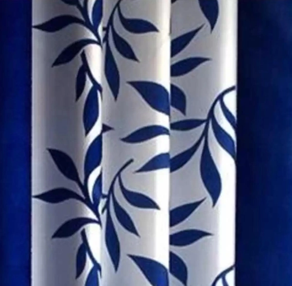 Door Curtain  213cm (7ft) Door Curtain Blue - Blue