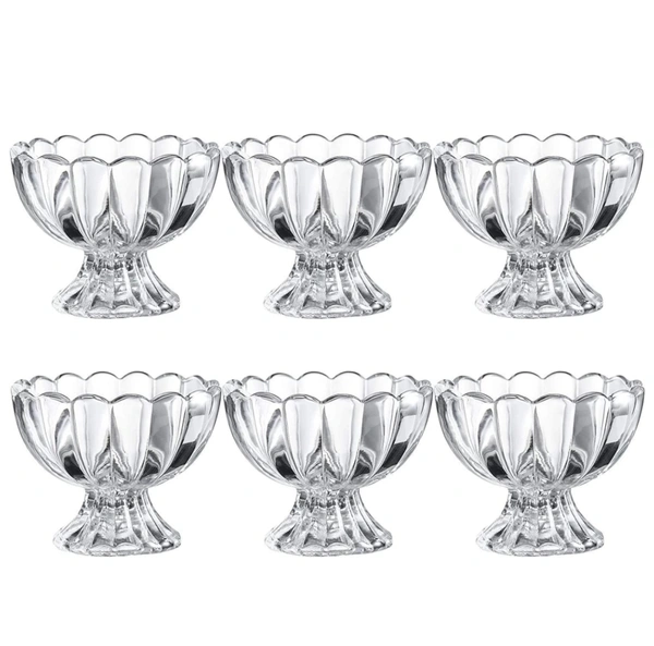 Icecream Cup Moder Plastic Icecream Cup Bowl - White