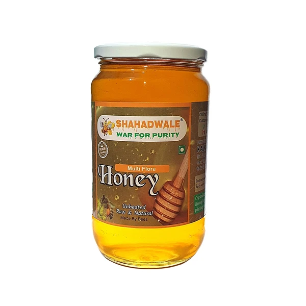 SHAHADWALE Multi Flora Honey | Shivalik Forest Honey | Himaliyan Honey - 1Kg, Premium Quality