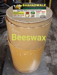Shahadwale Unfiltered Raw Natural Beeswax – Authentic, straight from our hives, perfect for crafting, cosmetics, and sustainable projects - Semi Filtered