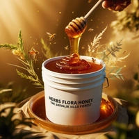 SHAHADWALE Herbs Honey |Herbs Flora Honey| Herbal plants Flowers Honey | Himalayan Honey - 500 Gm, Premium Quality