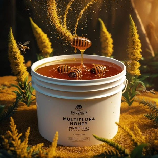 SHAHADWALE Multi Flora Honey | Shivalik Forest Honey | Himaliyan Honey - 1Kg, Premium Quality
