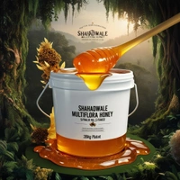SHAHADWALE Multi Flora Honey | Shivalik Forest Honey | Himaliyan Honey - 1Kg, Premium Quality