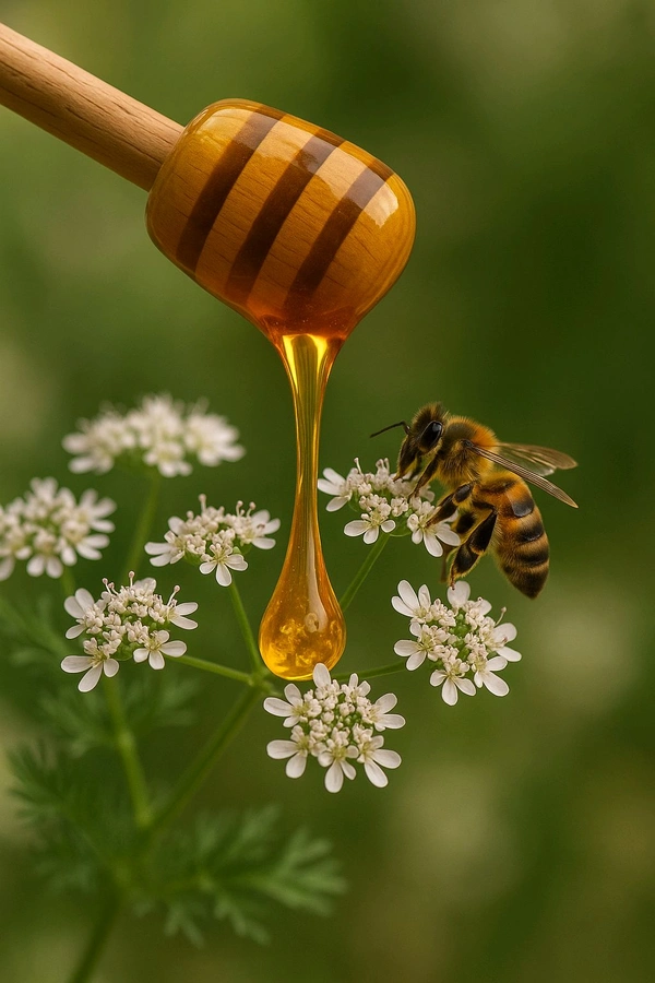 shahadwale Ajwain Honey |Carom Honey |Thyme Honey  - Bulk for Brands & Wholesalers - Bucket, Ajwain Flora, 28 Kg