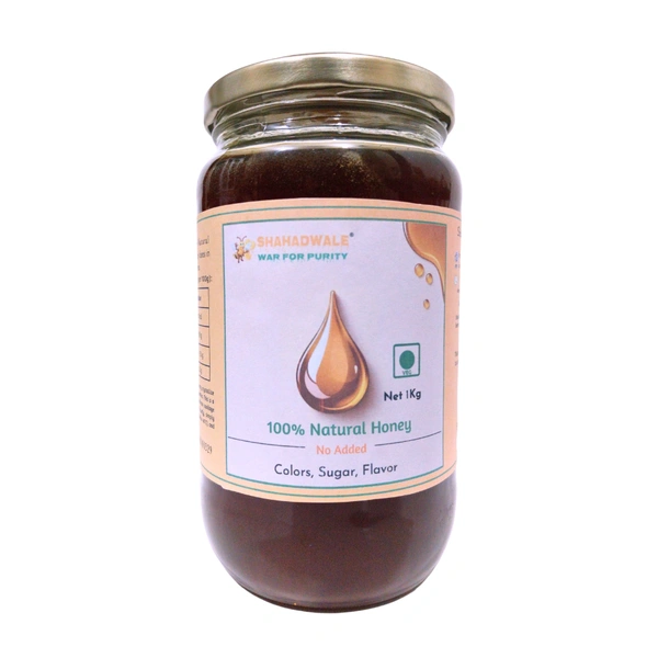 SHAHADWALE Chef’s Choice Natural Honey – 1kg - 1kg