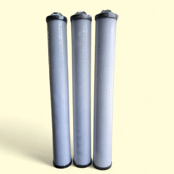 STONE CTO 20 INCH |IMPORTED CTO CARBON | 50 LPH COMMERCIAL CARBON | CTO ( CHLORINE, TASTE, AND ODOR ) CARBON - Black, 20 INCH