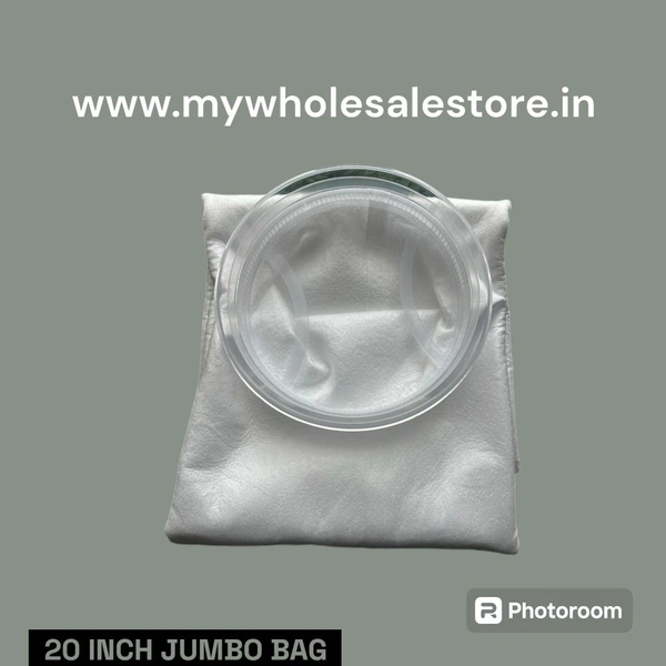 20 INCH JUMBO BAG - White, 20 INCH