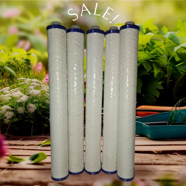 20" SLEEK | MLT CANDLE | THREDED CANDLE | SEDIMENT FILTER | DUST FILTER - White