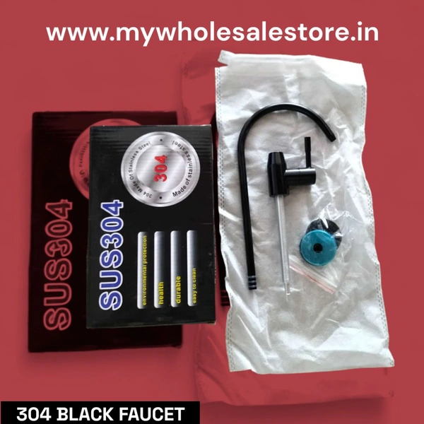 IMPORTED 304 BLACK UTC FAUCET ( TAP)