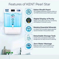 KENT PEARL STAR RO UV TDS WATER PURIFIER