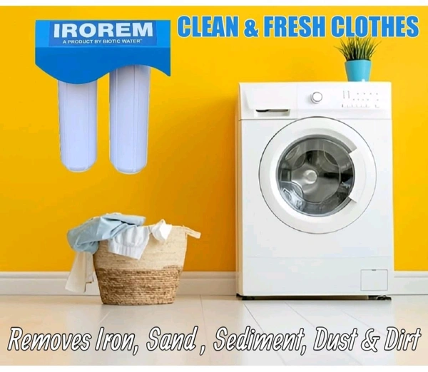IROREM PRE FILTER FOR WASHING MACHINE - Blue