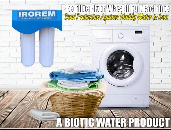 IROREM PRE FILTER FOR WASHING MACHINE - Blue