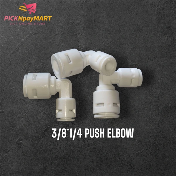 3/8*1/4 CONNECTOR | 3/8*1/4 ELBOW | 3/8*1/4 RO CONNECTOR | 3/8*1/4 RO ELBOW - 3/8*1/4