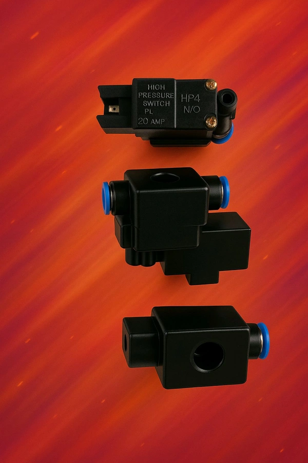 Dr. Blue Water Organic Series HPS – High Pressure Switch - Black, 1/4