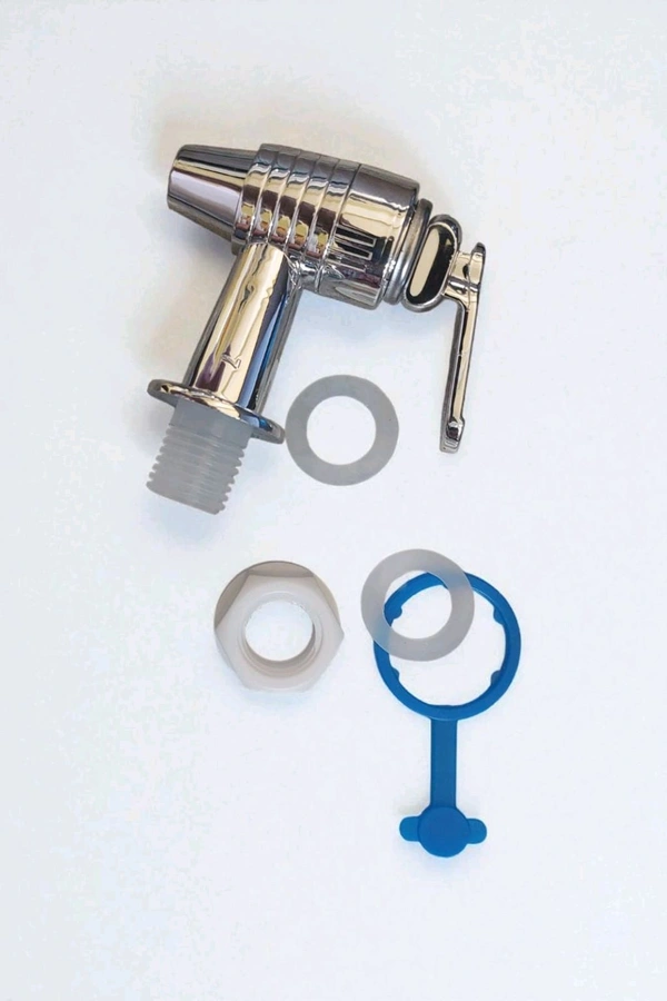 IMPORTED CHROME TAP SILVER COATED 