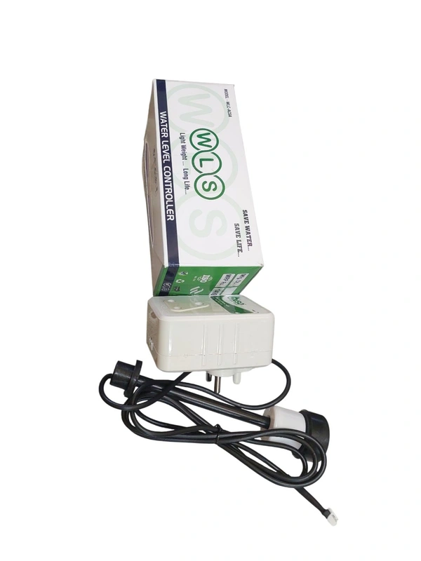 WLS Automatic Water Level Controller for Home & Overhead Tank – Save Water, Save Life - White