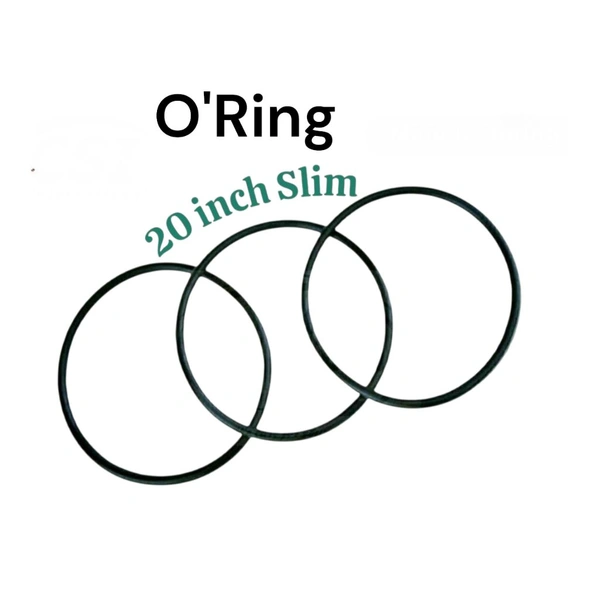 20 INCH SLIM BOWL O RING  - Black