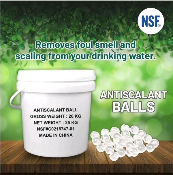 ANTI SCALENT BALLS IMPORTED - White