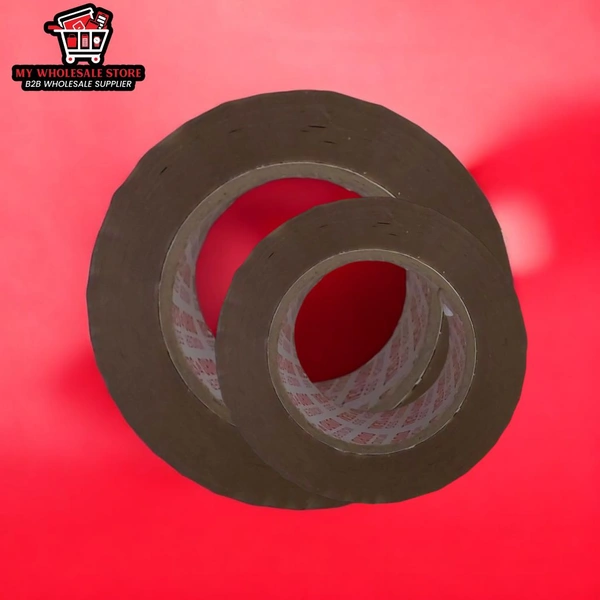 WONDER 555 BROWN PACKING GUM TAPE 200 MTR - Brown