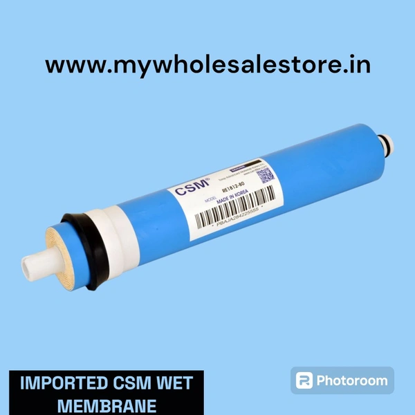 CSM IMPORTED 80 GPD WET MEMBRANE - Royal Blue, 10 Inch