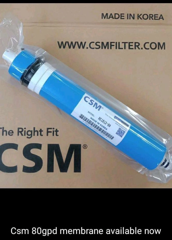 CSM IMPORTED 80 GPD WET MEMBRANE - Royal Blue, 10 Inch