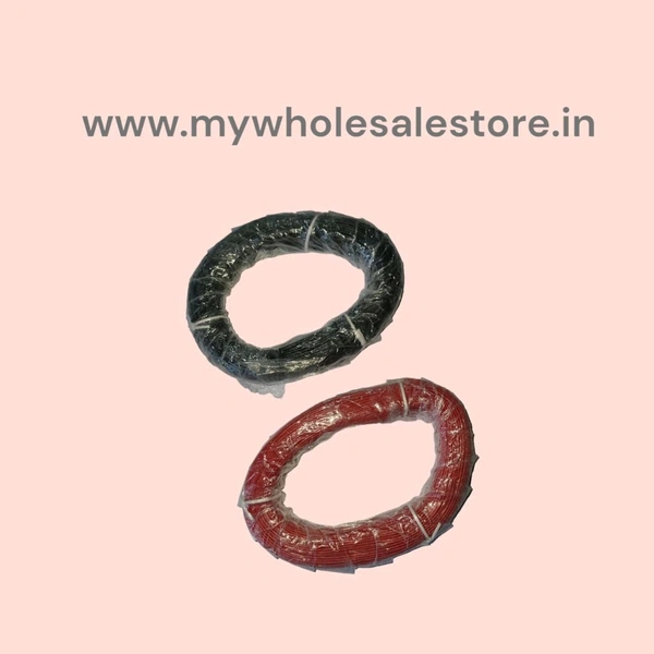 FLOAT WIRE 90 MTR 14/48 RED/BLACK - Red, 90mtr