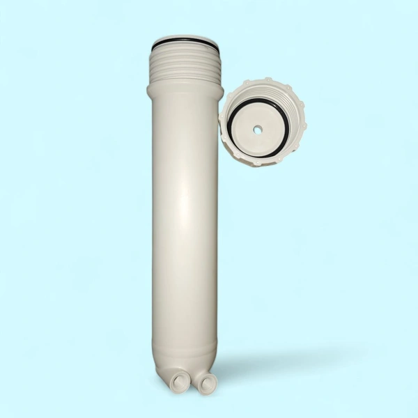 MEMBRANE HOUSING | 450 GRAM HEAVY QUALITY | IMPORTED  | MEMBRANE HOUSING FOR RO MEMBRANE, DOUBLE O RING MEMBRANE HOUSING FOR DOUBLE LEAKAGE PREVENTION, WORKS WITH ALL DOMESTIC 50, 75, 80 & 100 GPD - White, 10 INCH